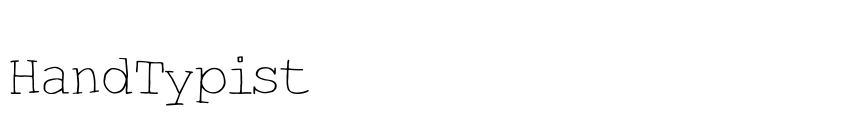 Preview HandTypist
