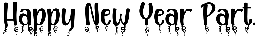 Preview Happy New Year Party