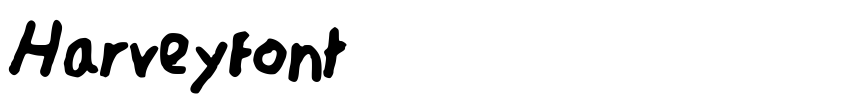 Preview Harveyfont
