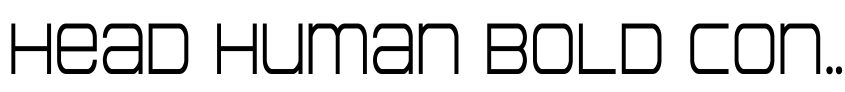 Preview Head Human Bold Condensed