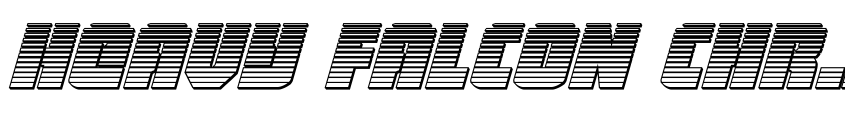 Preview Heavy Falcon Chrome Italic