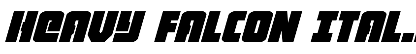 Preview Heavy Falcon Italic