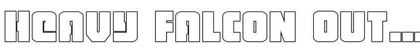 Preview Heavy Falcon Outline