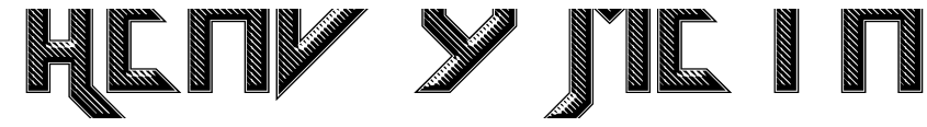 Font Heavy Metal Rocking by IMAGEX