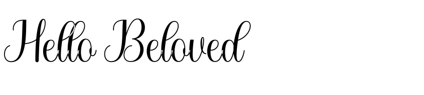 Preview Hello Beloved