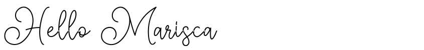 Preview Hello Marisca