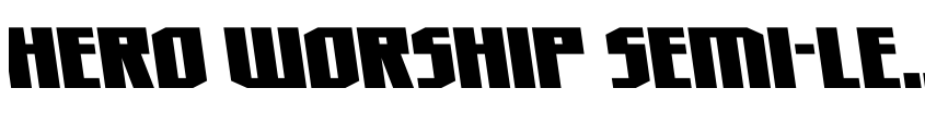 Preview Hero Worship Semi-Leftalic