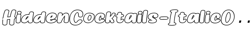 Preview HiddenCocktails-ItalicOutline
