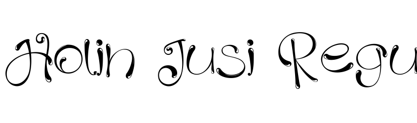 Preview Holin Jusi Regular