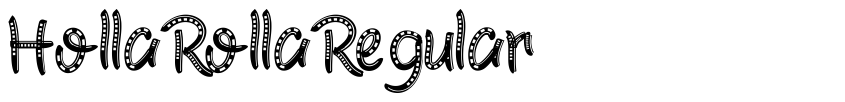 Preview HollaRollaRegular