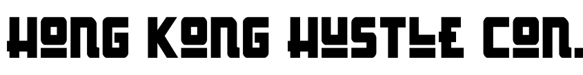 Font Hong Kong Hustle Condensed by Daniel Zadorozny