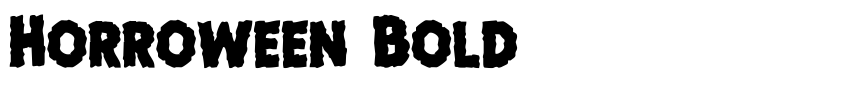 Preview Horroween Bold