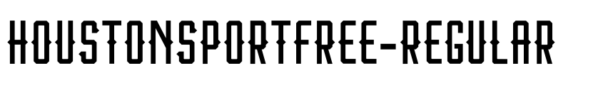 Preview HoustonSportFree-Regular