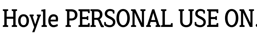 Preview Hoyle PERSONAL USE ONLY Regular