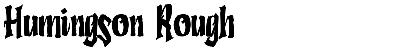 Preview Humingson Rough