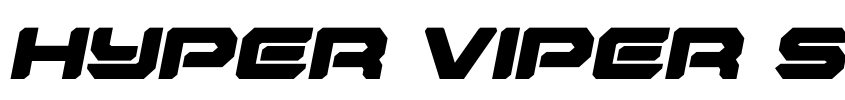 Preview Hyper Viper Semi-Italic