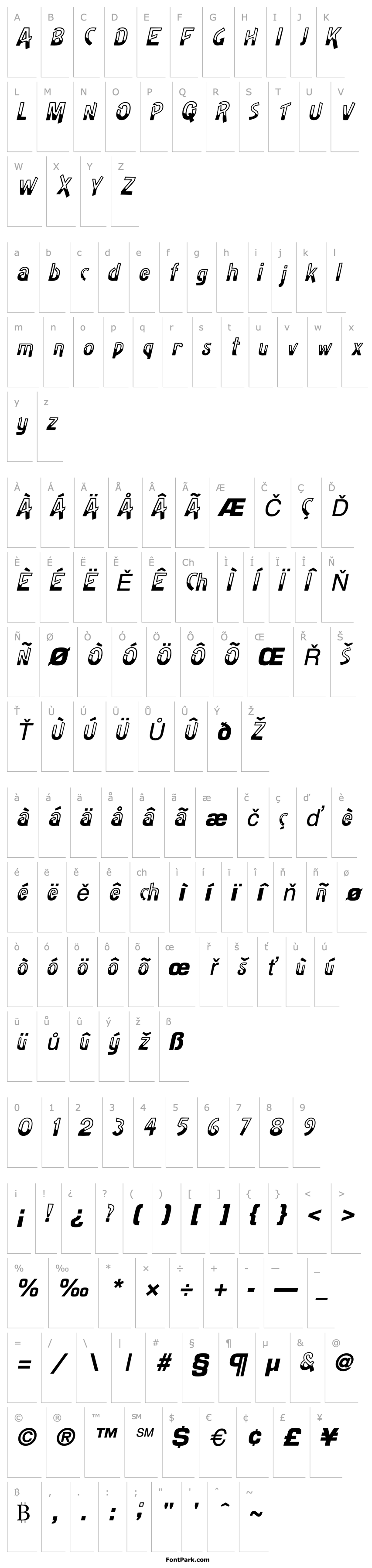 Overview HalfBakedSSK Italic