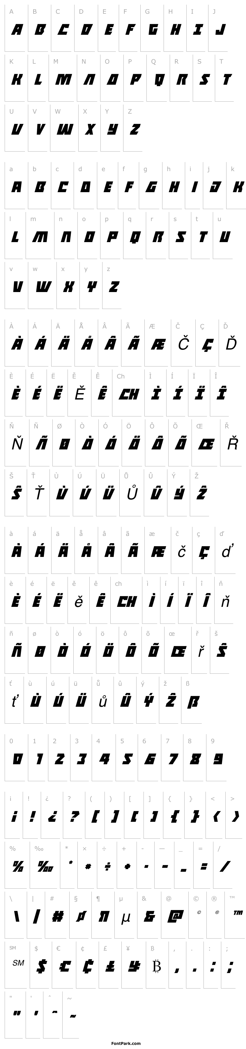 Přehled Halfshell Hero Italic