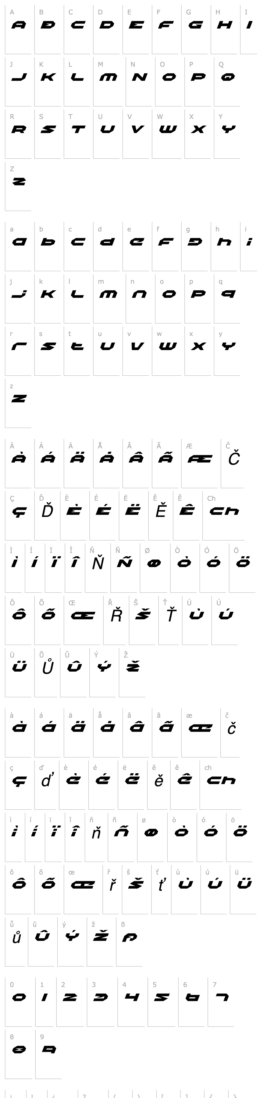 Overview Halo Expanded Italic