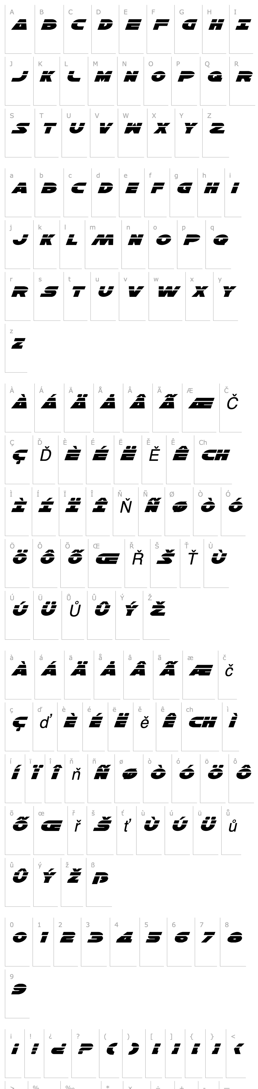 Overview Han Solo Exp Laser Italic