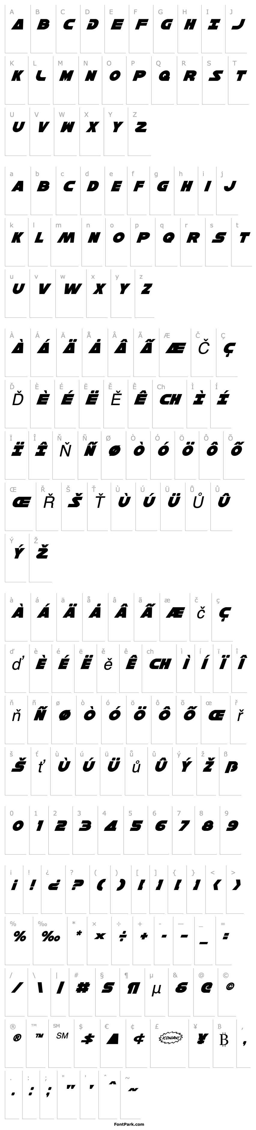 Overview Han Solo Italic