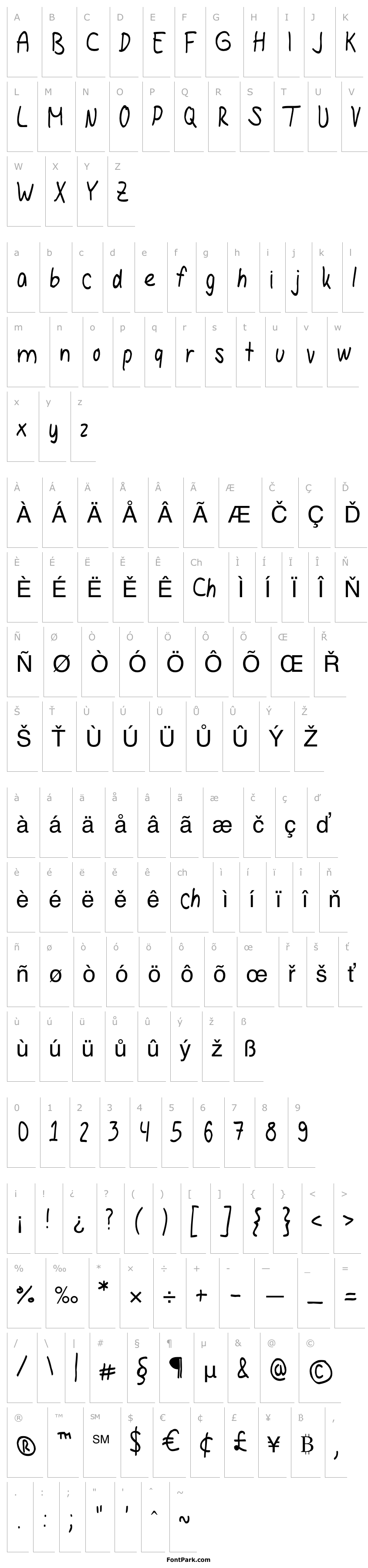 Přehled HannaHandwriting