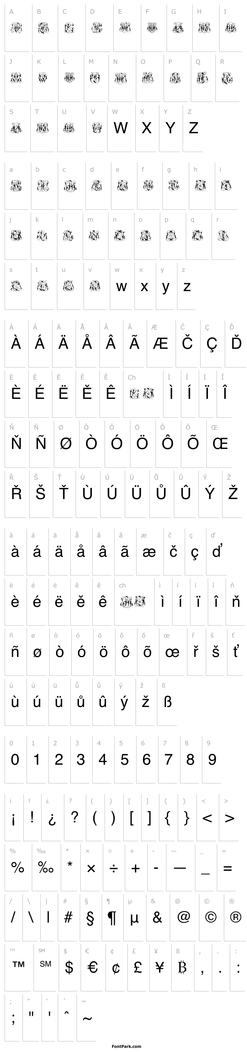 Overview HardtoReadMonograms