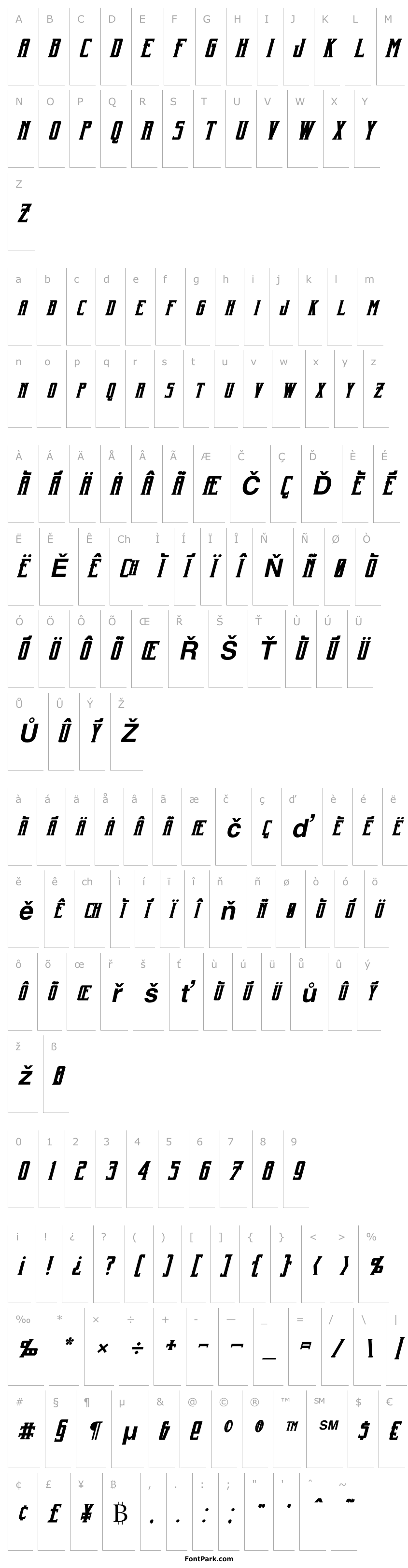 Overview Harker Bold Italic