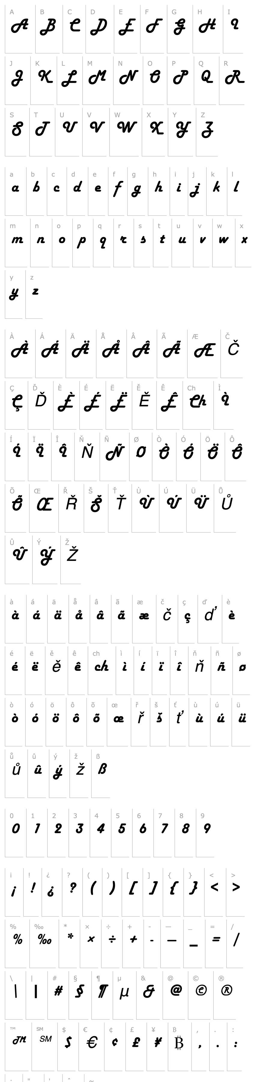 Přehled Harlow Solid Italic Italic