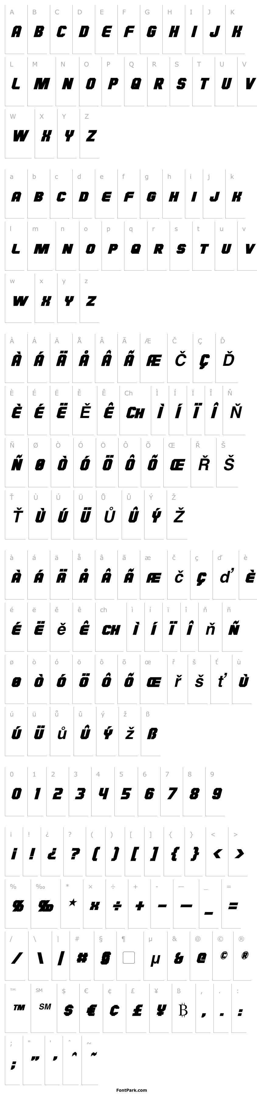 Overview Hauser Bold Italic