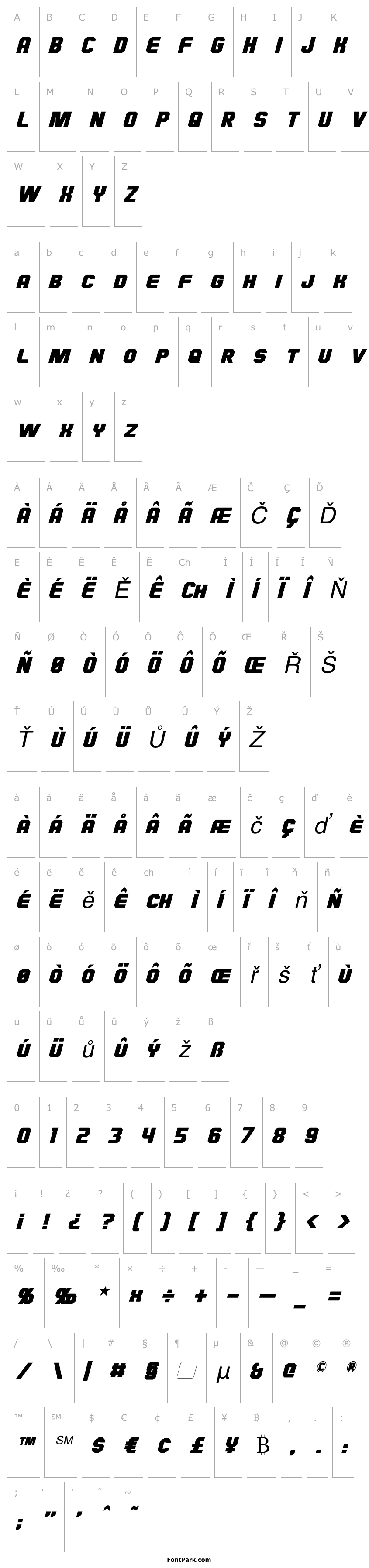 Overview Hauser Italic