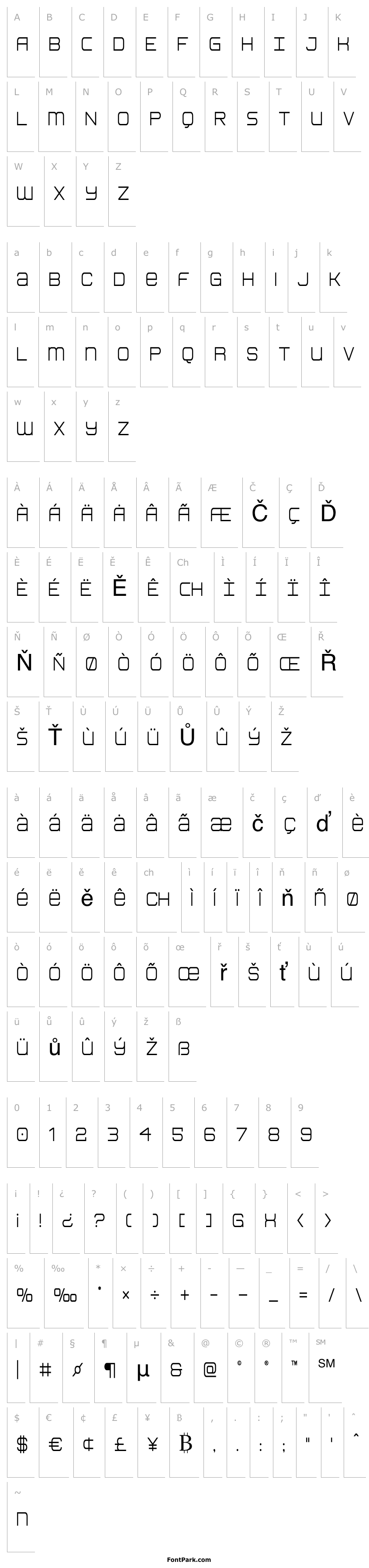 Overview Head Human Bold Condensed