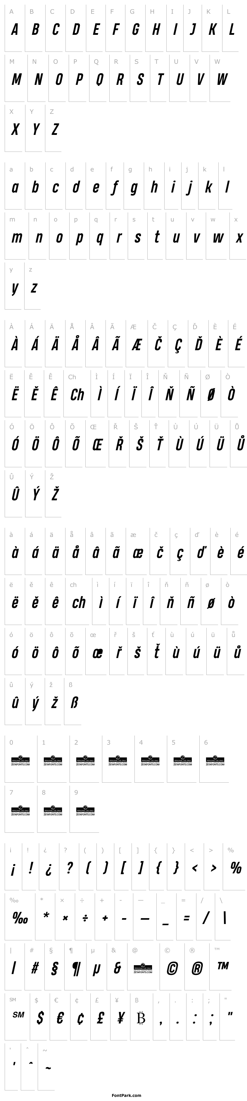 Overview Heading Pro Trial Bold Italic