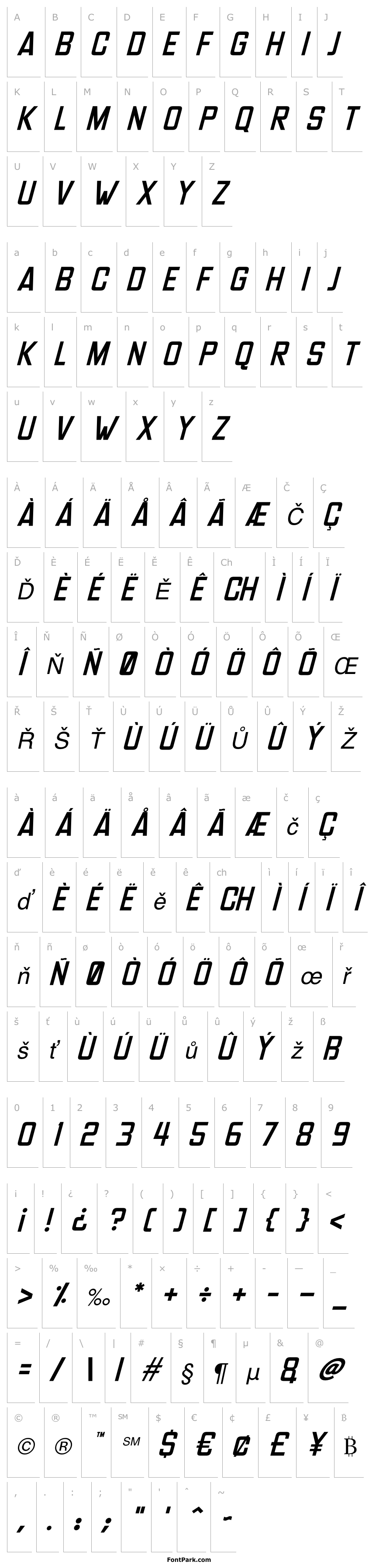 Přehled Headlines Deluxe Italic