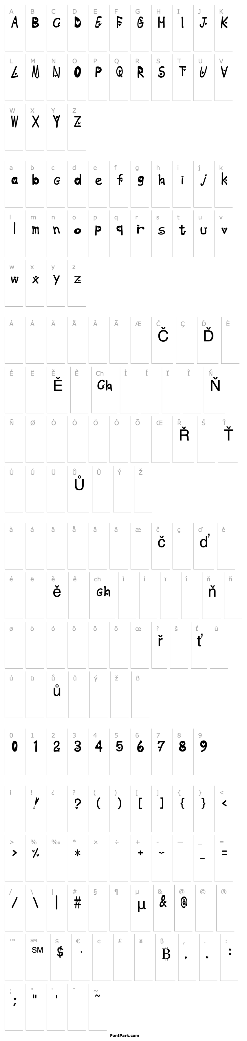 Overview heartfont