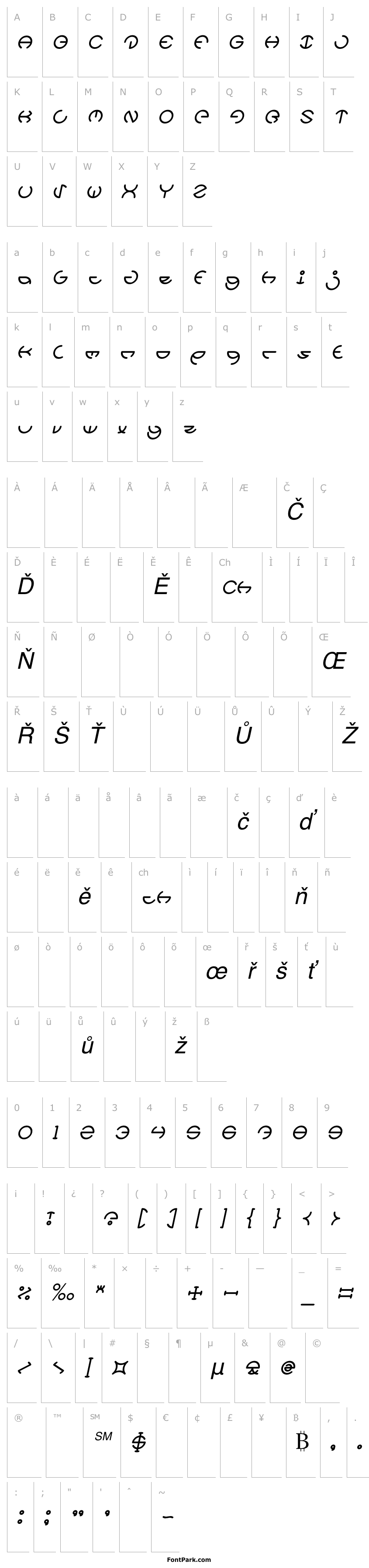 Přehled HEATHER THOMAS Italic