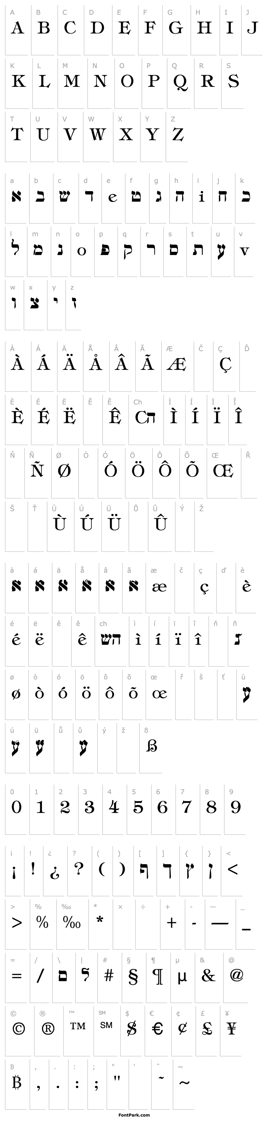 Overview hebrew