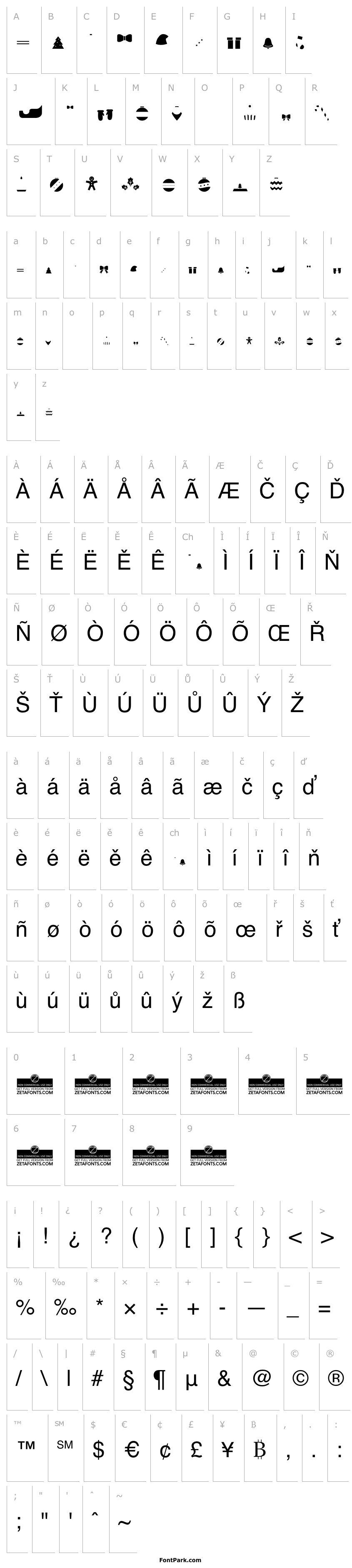 Overview HelloChristmasIconFillTrial