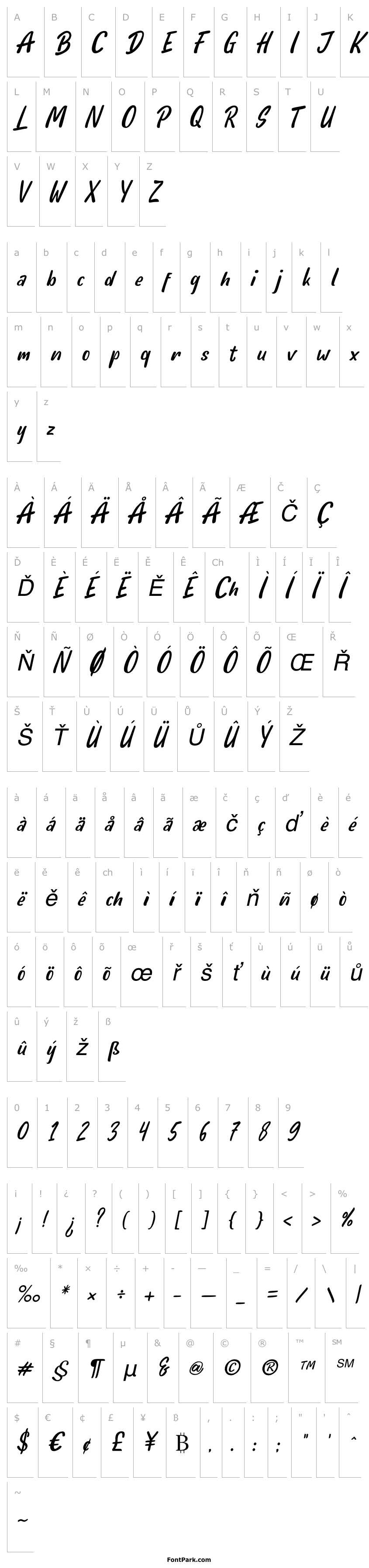 Overview HelloTeman-Italic
