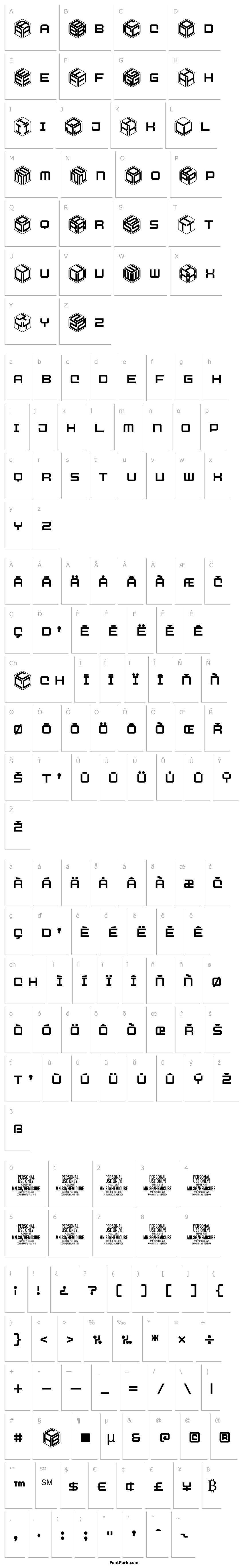 Overview Hemicube PERSONAL USE ONLY