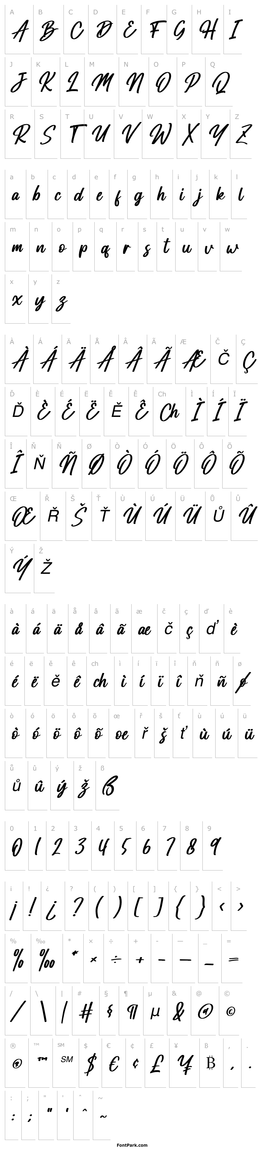 Overview Hemilton Italic