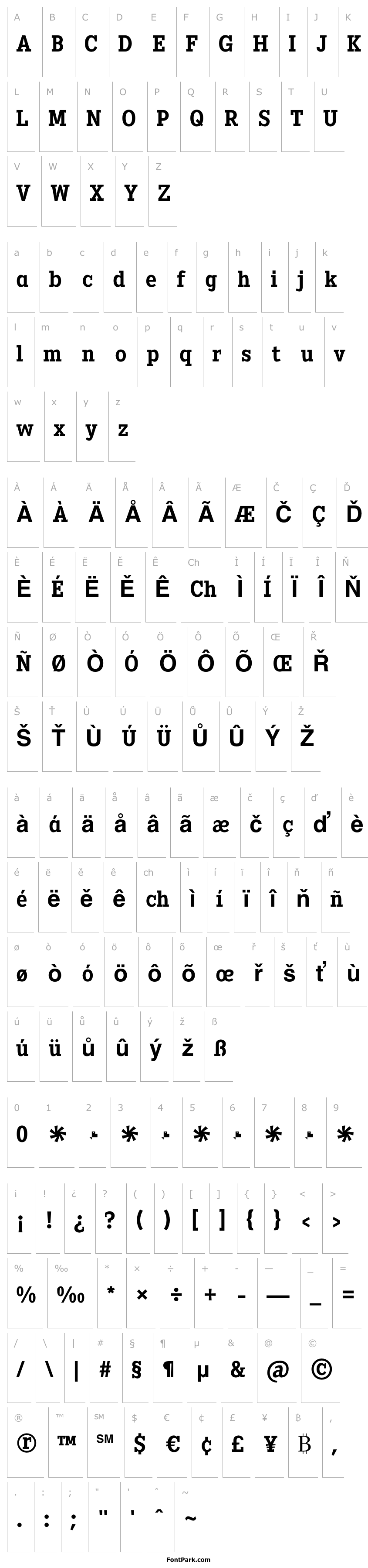 Overview Heptal Bold