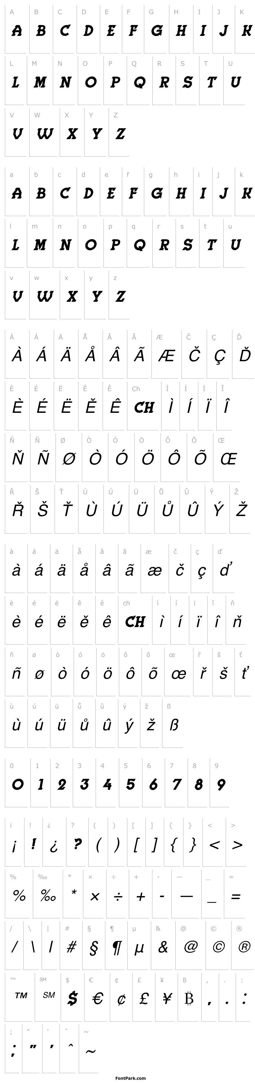 Overview Herne Italic