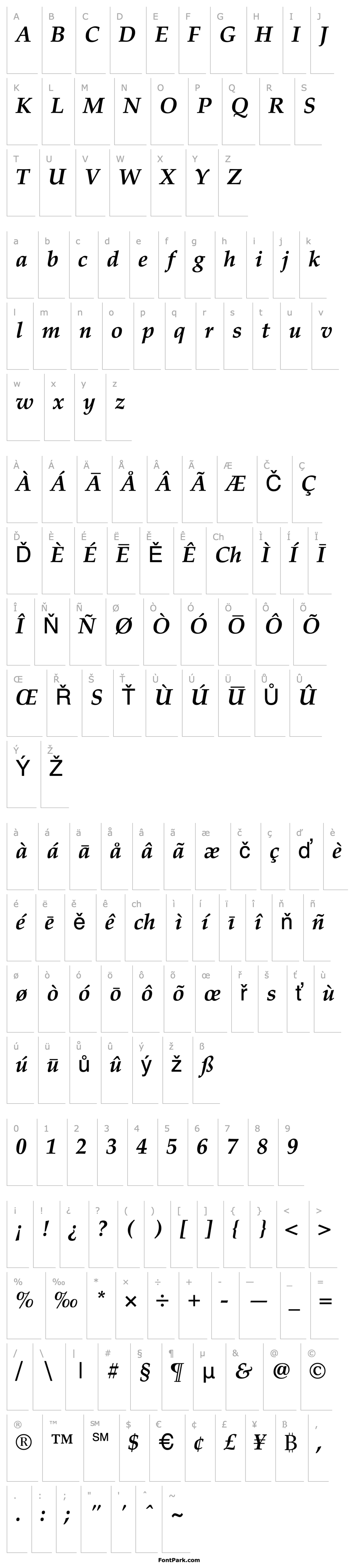 Overview HI Piilani Bold Italic