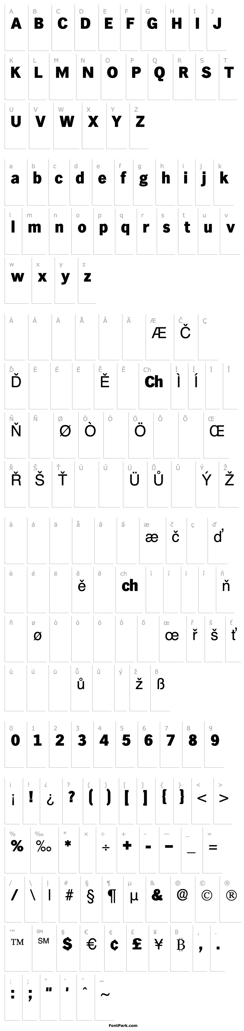 Overview HieroDisplaySSK Regular