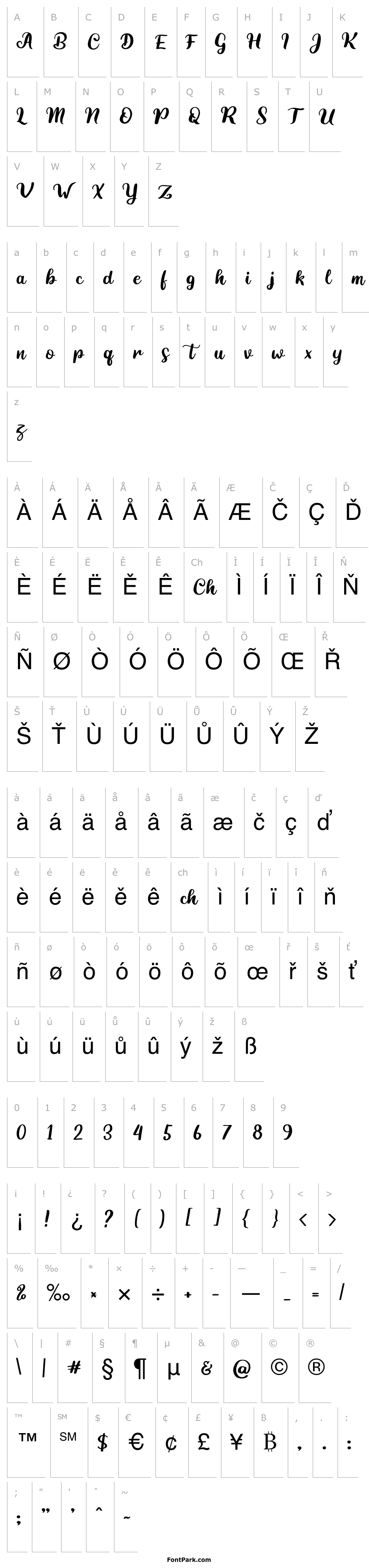 Overview HighestDafont-Regular