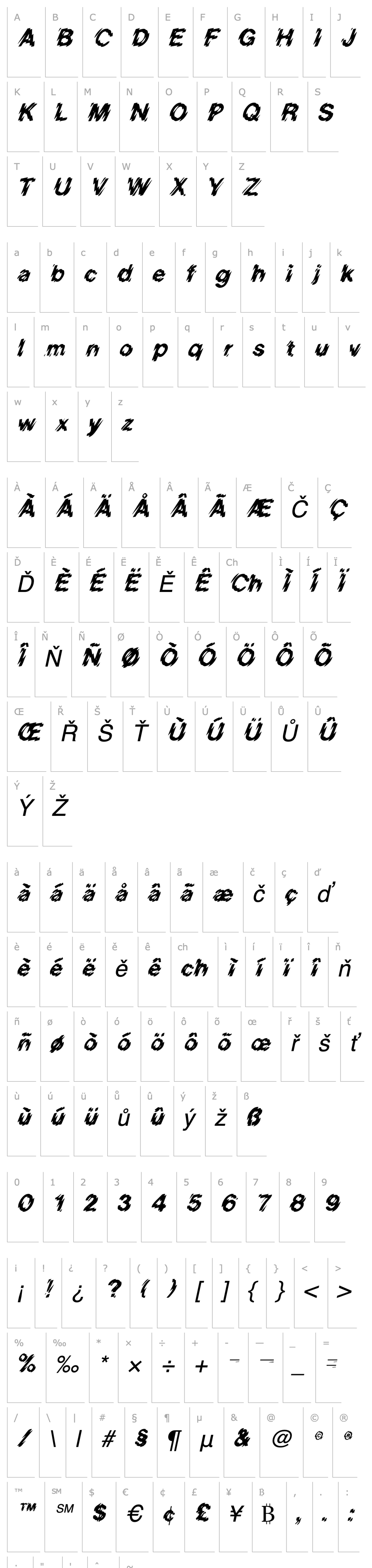 Overview HighVoltage Italic