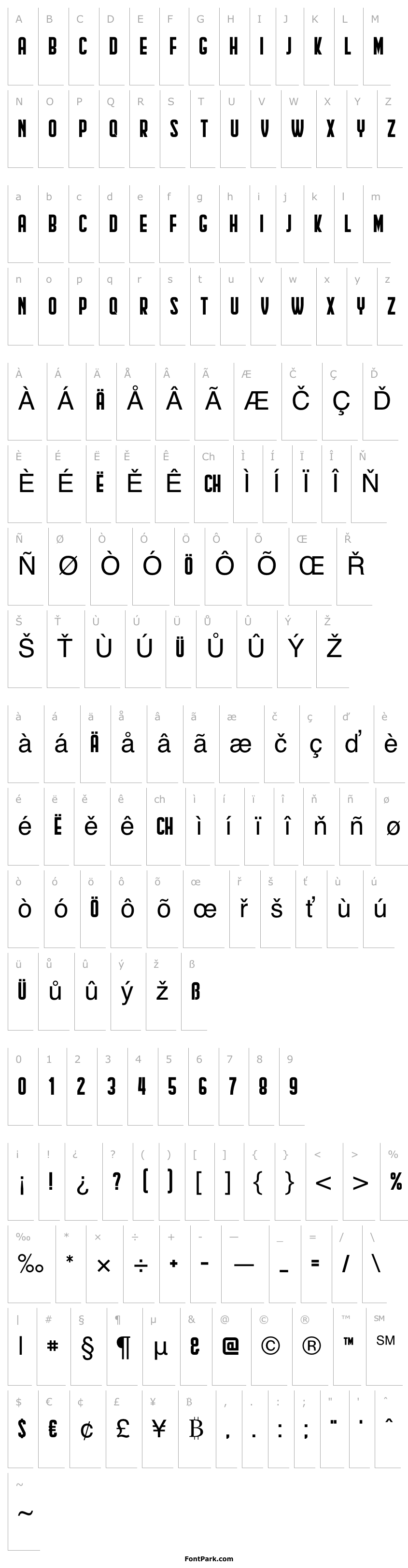 Overview Hindenburg Condensed Regular