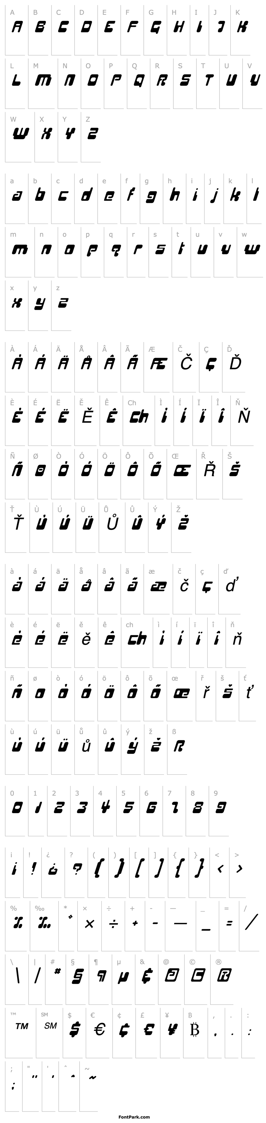 Overview Hiro Italic