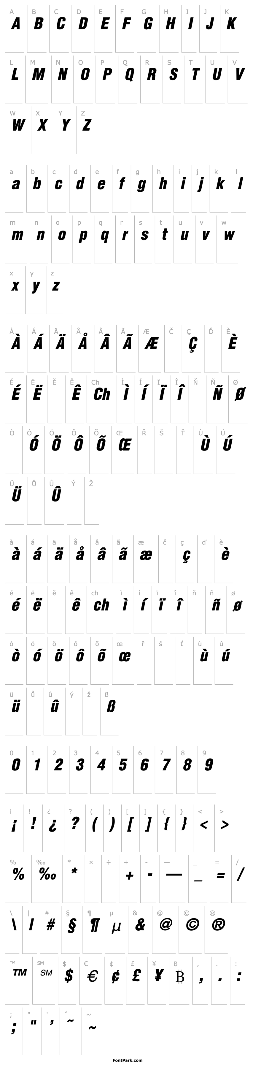 Overview Holland Italic 